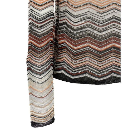 Missoni Women Chevron Lamé Cardigan - Picture 4 of 4